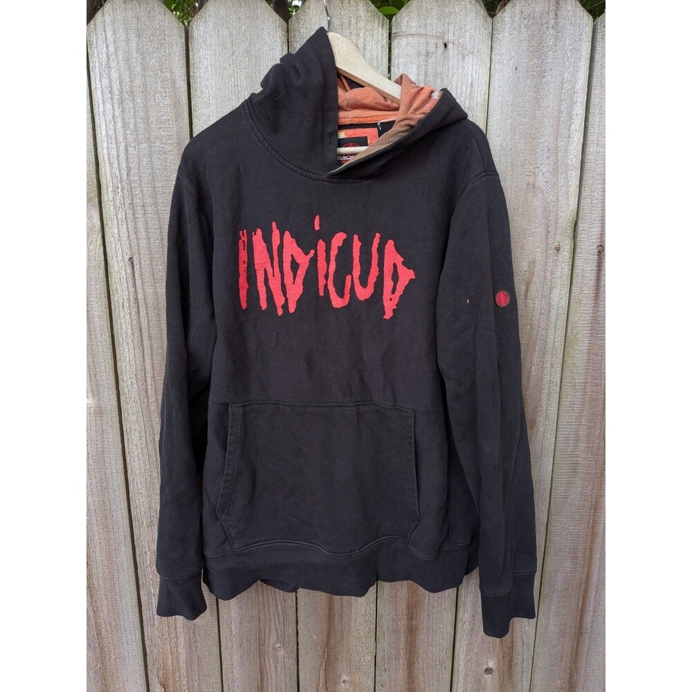 Kid Cudi Indicud Hoodie Black 2XL XXL Pullover 2013 Missing String